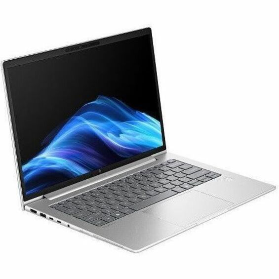 HP EliteBook 6 G1i 13.3" Notebook - WUXGA - 60 Hz - Intel Core Ultra 7 255U - 16 GB - 512 GB SSD - Pike Silver Aluminum