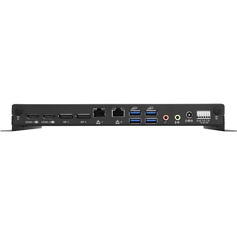 AOPEN Digital Engine DEX5750 Desktop Computer - Fanless - Intel 11th Gen - 8 GB RAM DDR4 SDRAM - 128 GB M.2 SSD - Mini PC