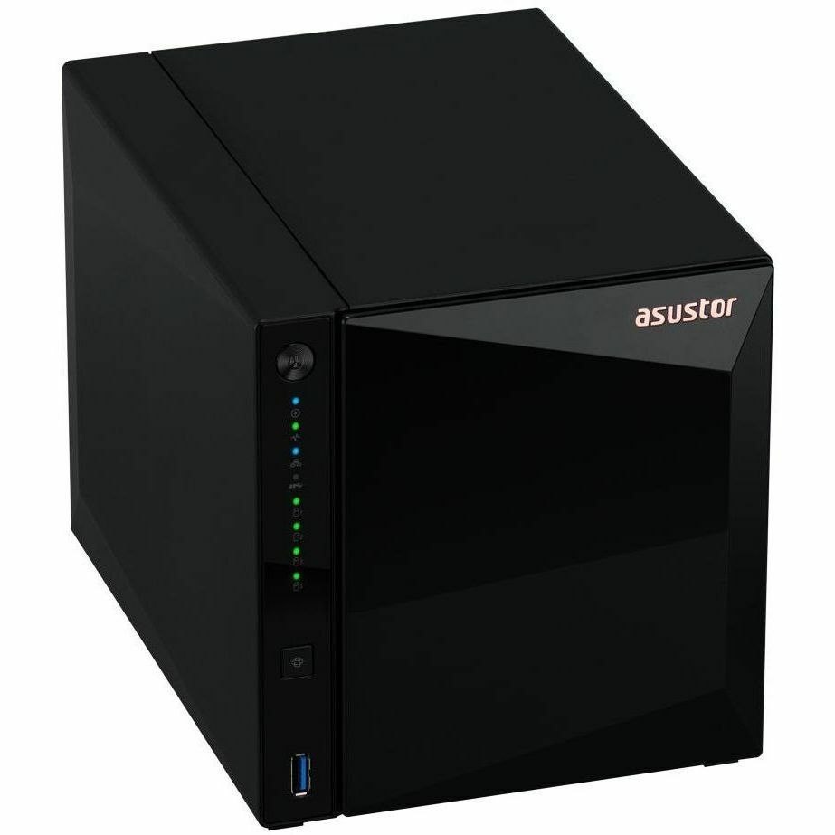 Asustor 4-Bay Nas(No Disk),Realtek RTD1619B 1.7GHz, 2GB, 2.5G Lan(1), Usb(3), TWR, 3YR