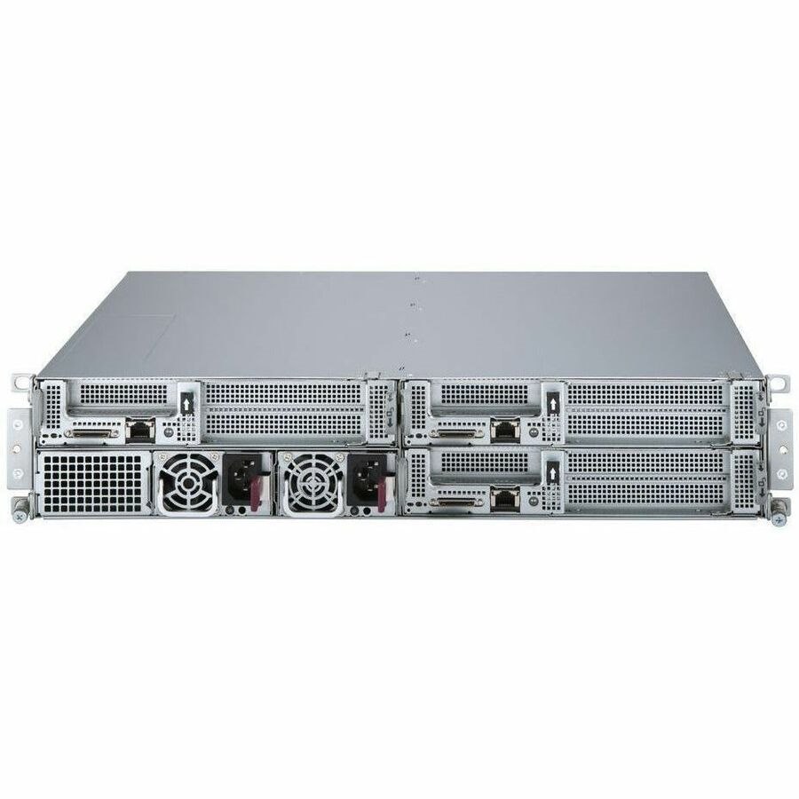 Supermicro SuperServer SYS-211SE-31A Server Barebone System - 2U Rack-mountable - Socket LGA-4677 - 1 x Processor Support