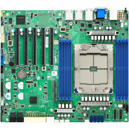 Mitac S8050 Server Motherboard - AMD Chipset - Socket SP5 LGA-6096 - SSI CEB