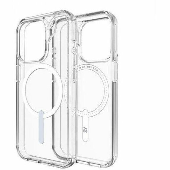 ZAGG Crystal Palace Snap Case for Apple iPhone 15 Pro Smartphone - Transparent