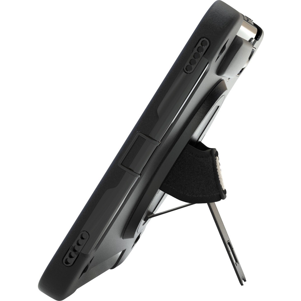 CTA Digital Rugged Carrying Case Samsung Galaxy Tab S7+ Tablet, Stylus