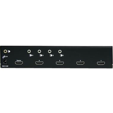 StarTech.com HDMI Splitter 1 In 4 Out - 1080p - 4 Port -Mounting Brackets - 1.3 Audio - HDMI Multi Port - HDMI Audio Splitter