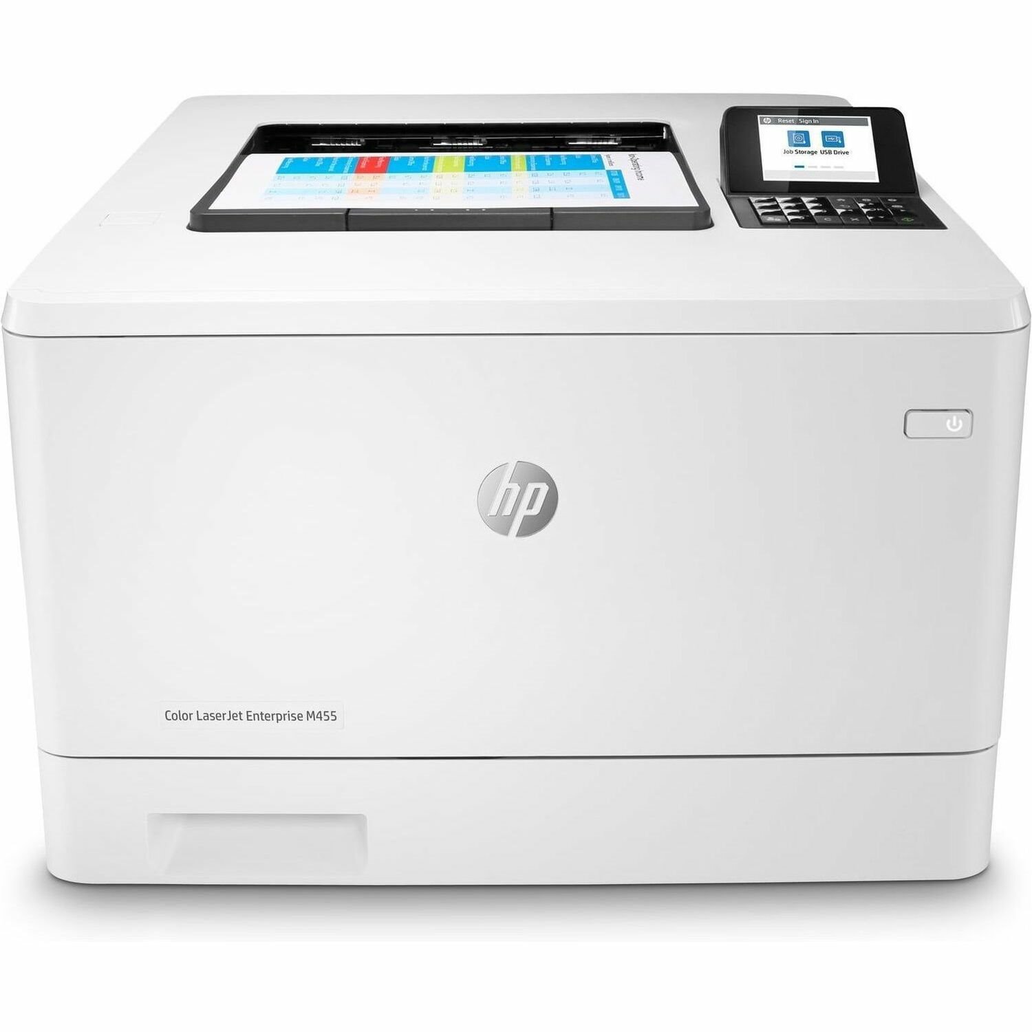 HP LaserJet Enterprise M455dn Wired Laser Printer - Refurbished - Color