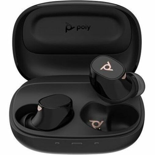 Poly Voyager Free 20 Black Earbuds +Basic Charge Case