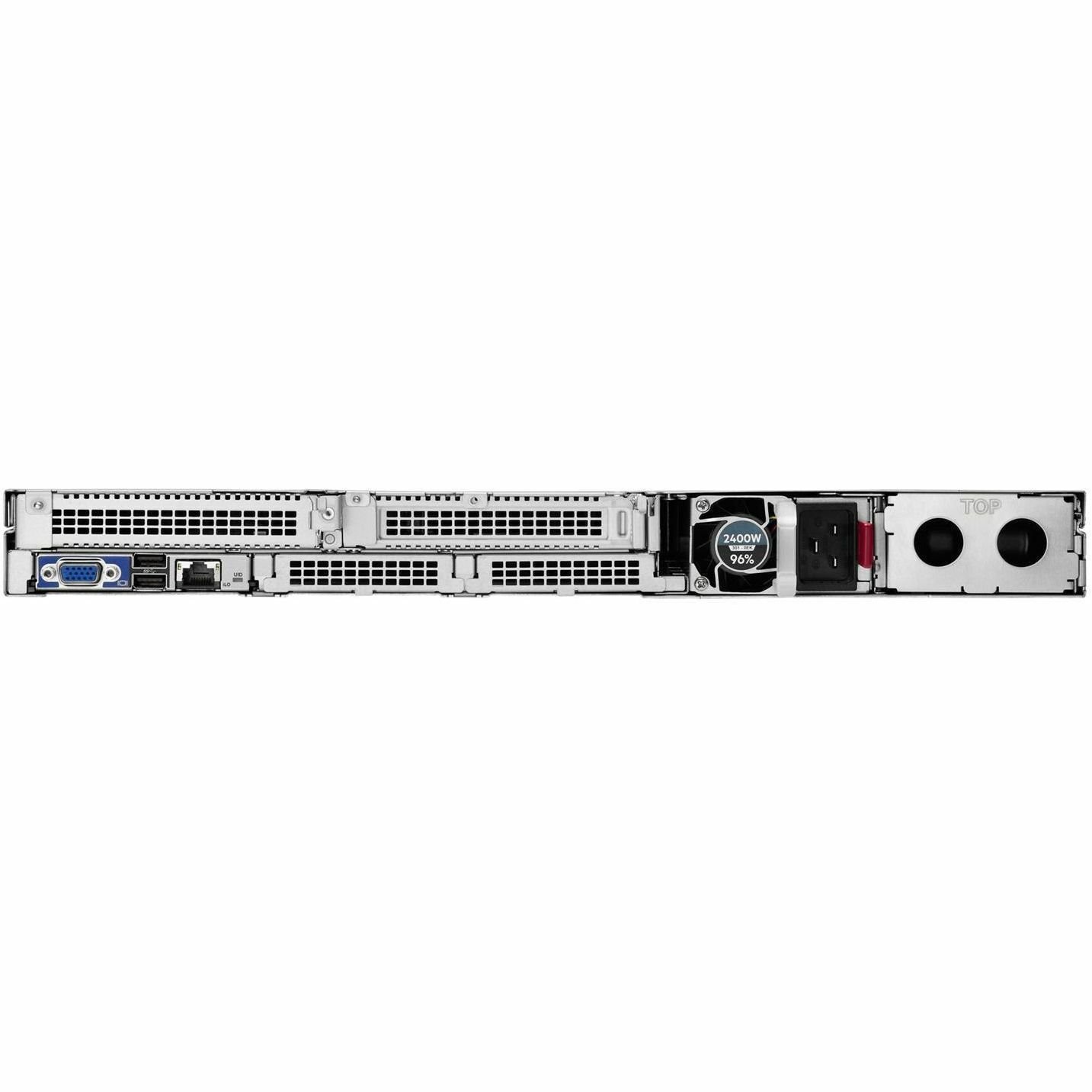 HPE ProLiant Compute DL320 Gen12 1U Rack Server - 1 x Intel Xeon 6 6505P 2.20 GHz - 32 GB RAM - 1.88 TB SSD - (2 x 960GB) SSD Configuration - Serial ATA/600, 12Gb/s SAS, NVMe Controller
