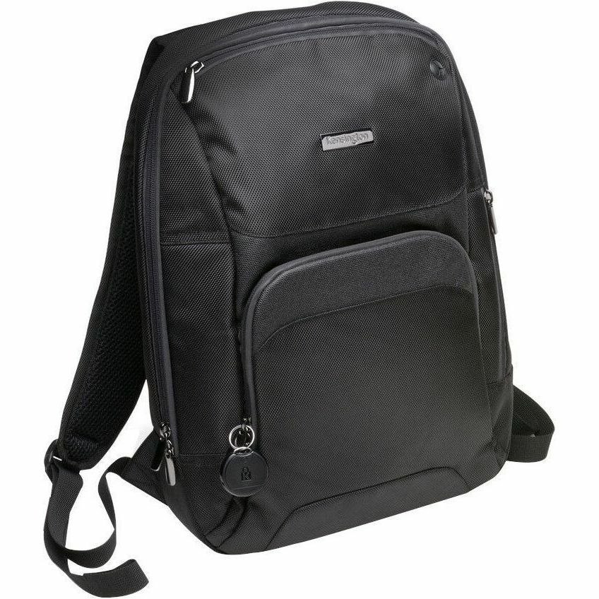 Kensington Triple Trek Carrying Case (Backpack) for 14" Ultrabook, Chromebook - Black