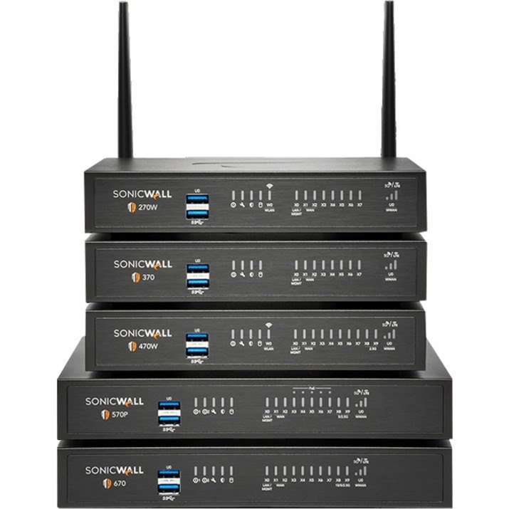 SonicWall TZ370 Network Security/Firewall Appliance