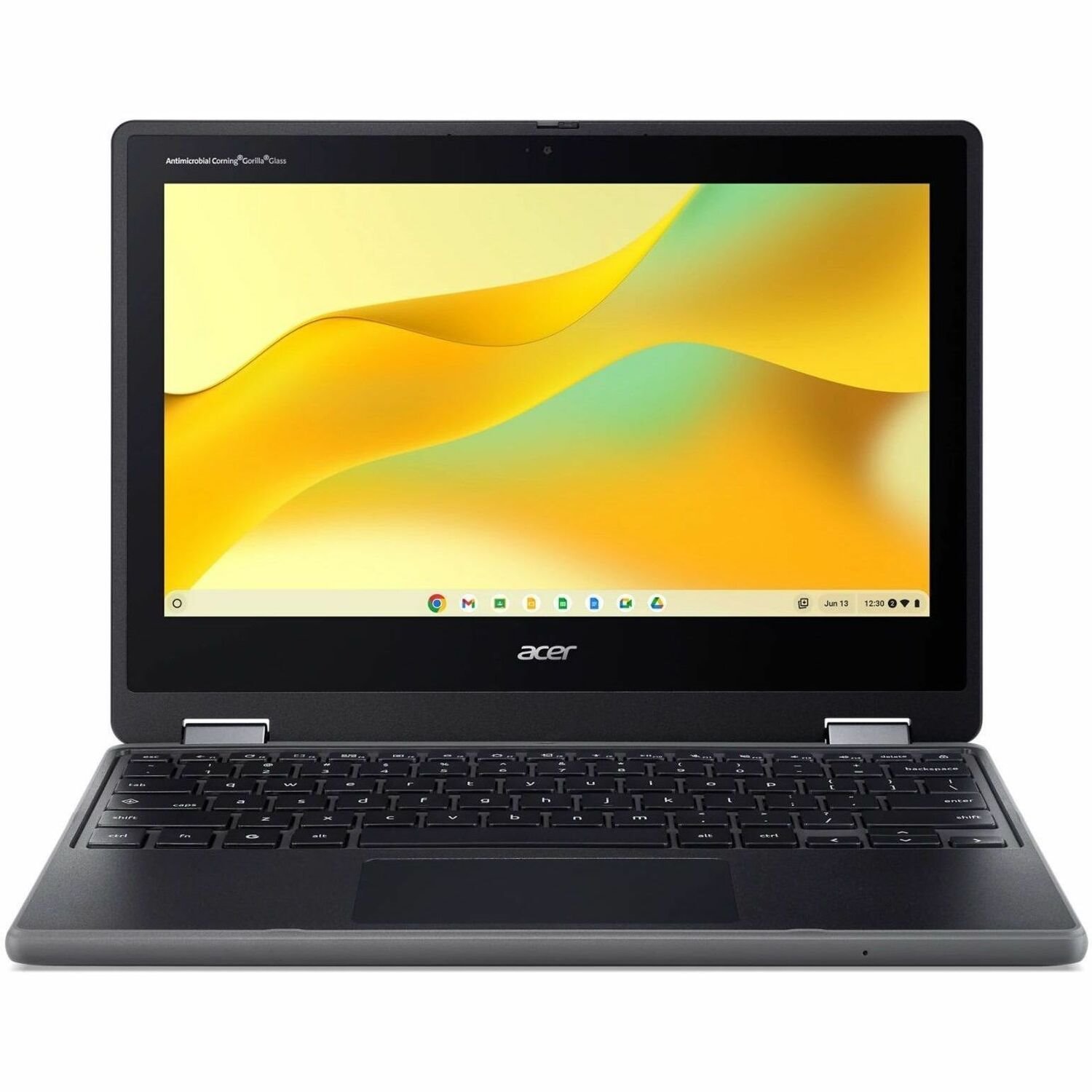 Acer Chromebook Spin 511 R757T R757T-C2AZ 11.6" Touchscreen Convertible 2 in 1 Chromebook - HD - 60 Hz - Intel N-Series N150 - 8 GB - 64 GB Flash Memory - English, French Keyboard - Black