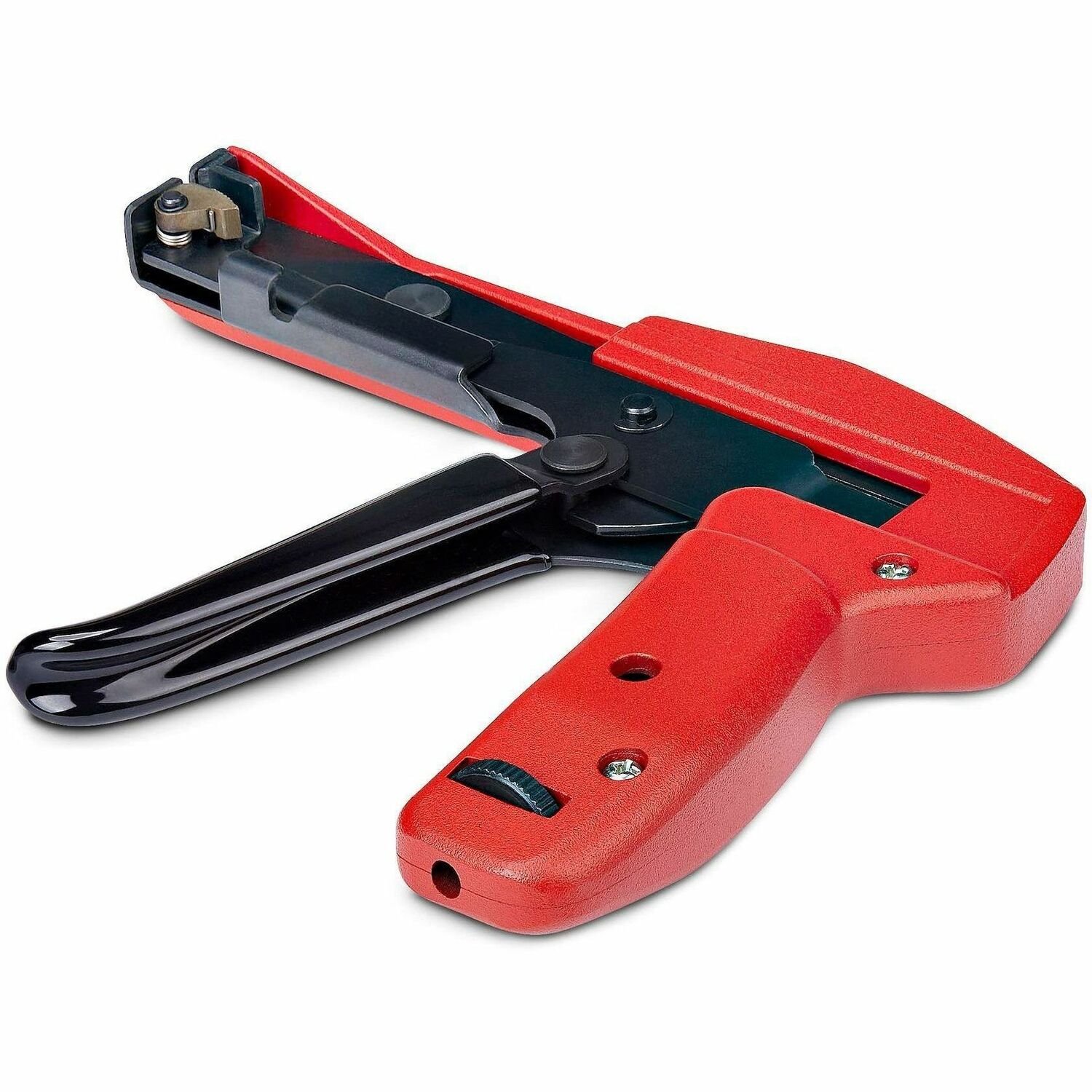 StarTech.com Nylon Cable Tie Gun, Zip Tie Cable Cutter/Installation Tool, Zip Tie Tensioning/Tightener, TAA Compliant