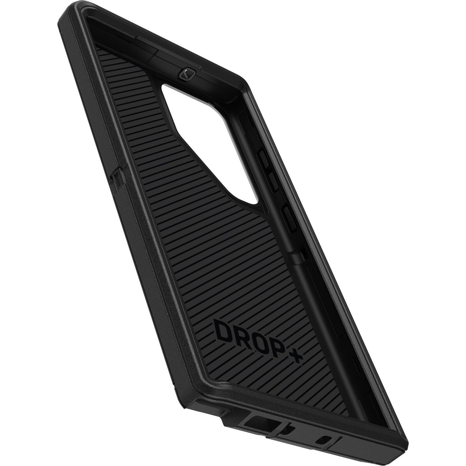 OtterBox Defender Rugged Carrying Case (Holster) Samsung Galaxy S23 Ultra Smartphone - Black