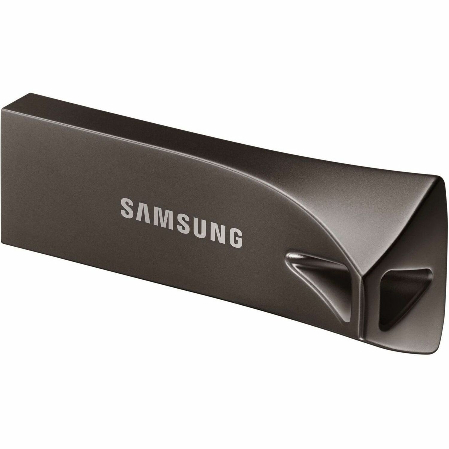 SAMSUNG (BAR PLUS) 512GB USB DRIVE, 300R/80W MB/s, USB 3.1, GREY METALLIC, 5YR WTY