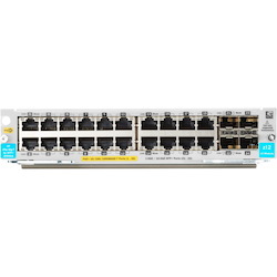 HPE 20-port 10/100/1000BASE-T PoE+ / 4-port 1G/10GbE SFP+ MACsec v3 zl2 Module