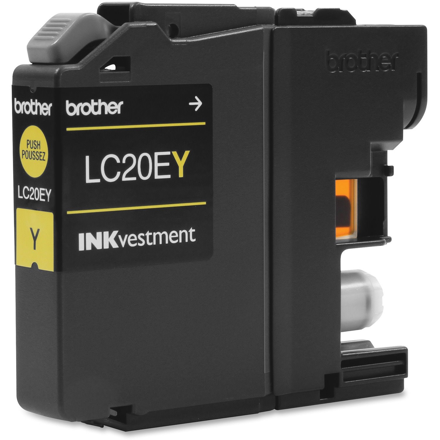 Brother Genuine LC20EY INKvestment Super High Yield Yellow Ink Cartridge