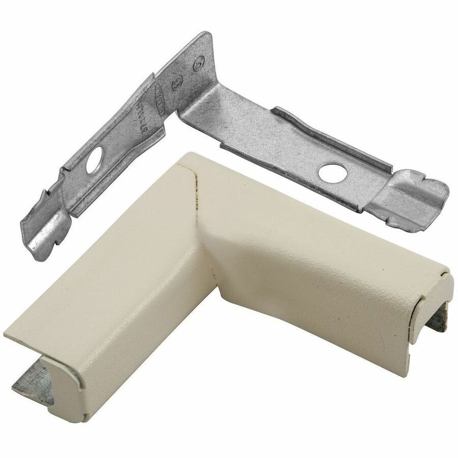 Bryant Metal Raceway, Twisted Elbow Left, HBL500/700/750 Series, Ivory