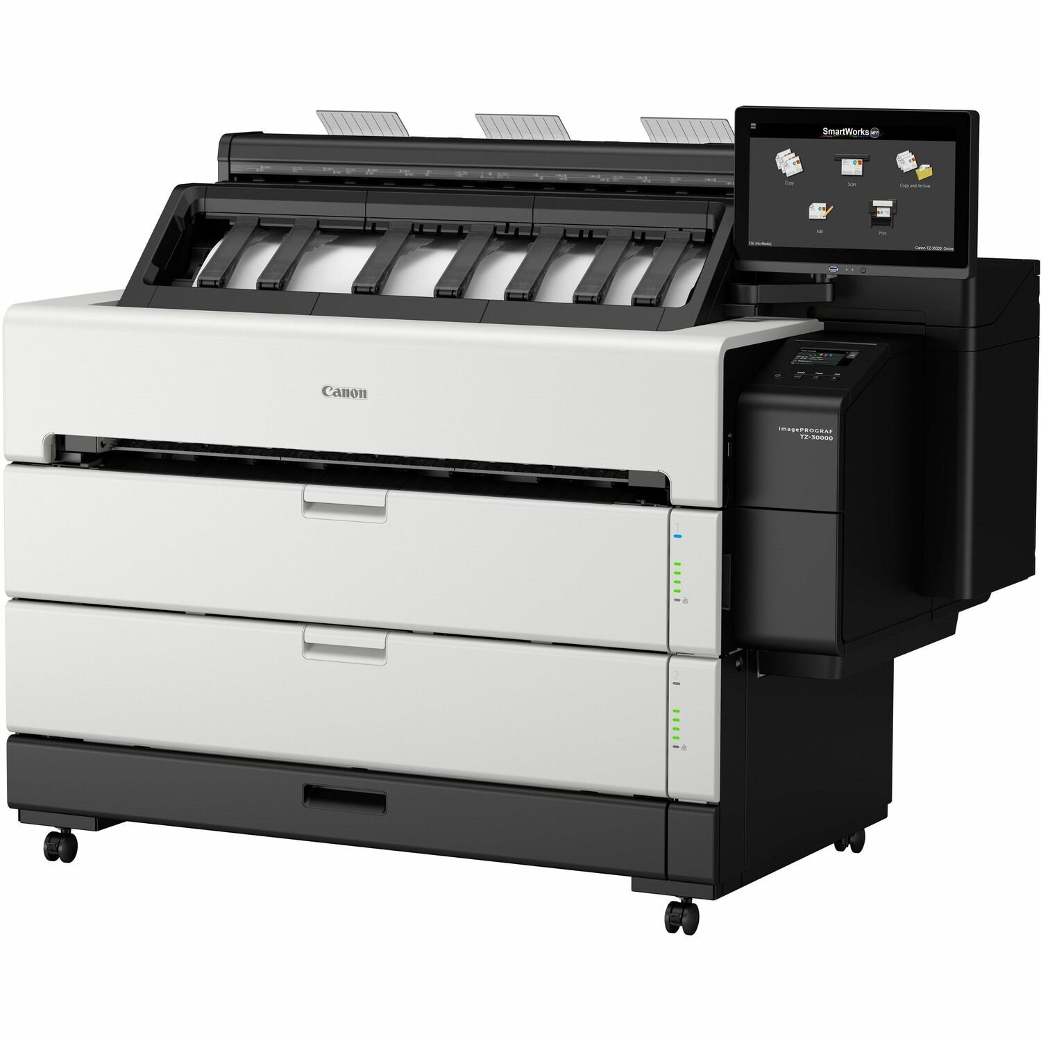 Canon imagePROGRAF TZ-30000 Inkjet Large Format Printer - Includes Scanner, Printer - Color