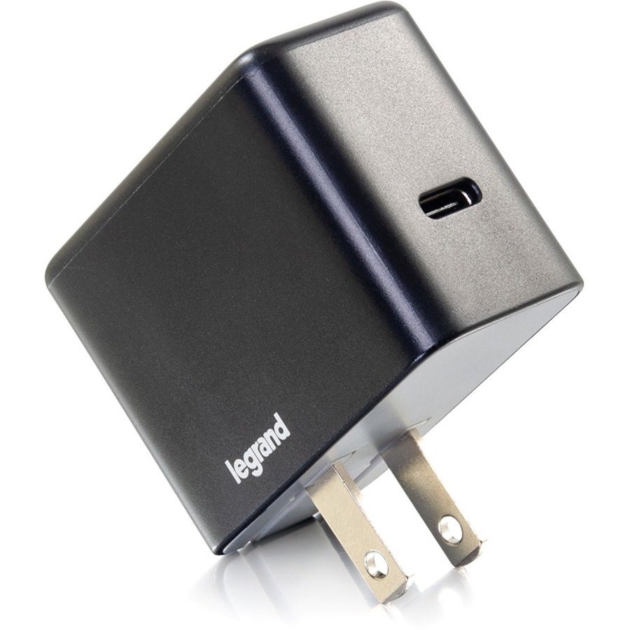 C2G USB C Wall Charger with Power Delivery - 1 Port - 18W Power