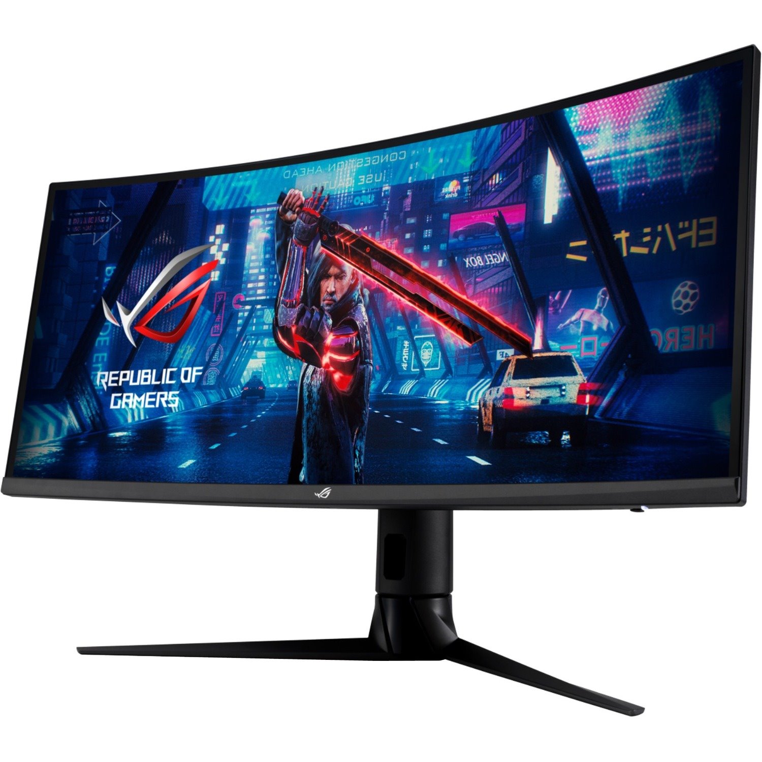 Asus ROG Strix XG349C 34" Class UW-QHD Curved Screen Gaming LCD Monitor - 21:9