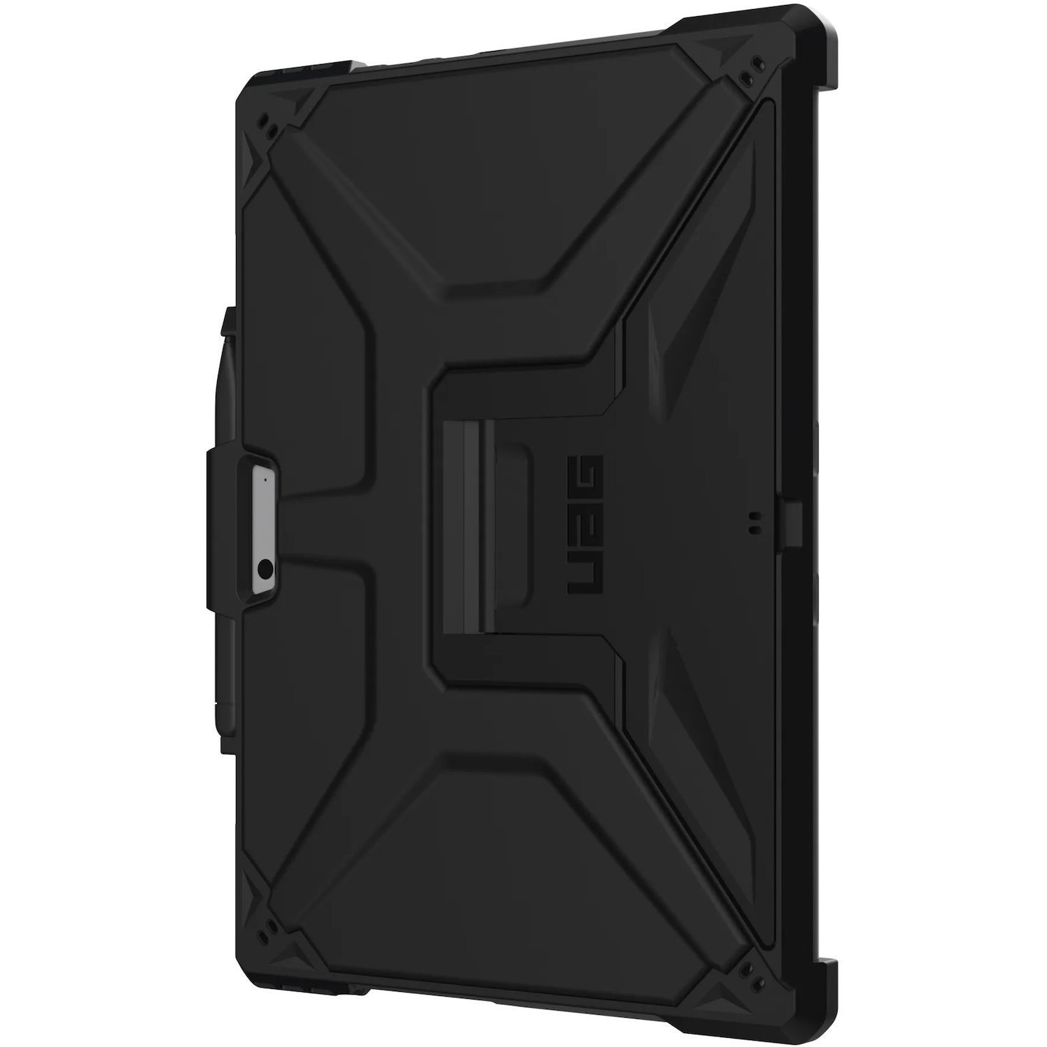 Urban Armor Gear Metropolis SE Rugged Carrying Case Microsoft Surface Pro 10, Surface Pro 11, Surface Pro 9 Tablet, Stylus - Black