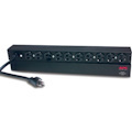 APC NetShelter Basic Rack PDU, 1U, 20A, 120V, 10 NEMA 5-20 outlets, 5-20P inlet