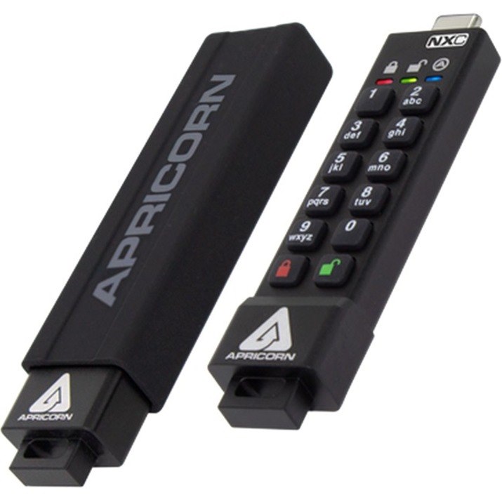 Apricorn Aegis Secure Key 3NXC 4GB USB 3.2 (Gen 1) Type C Flash Drive