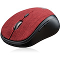 Adesso iMouse S80R Mouse - Radio Frequency - USB Type A - Optical - 6 Button(s) - Red