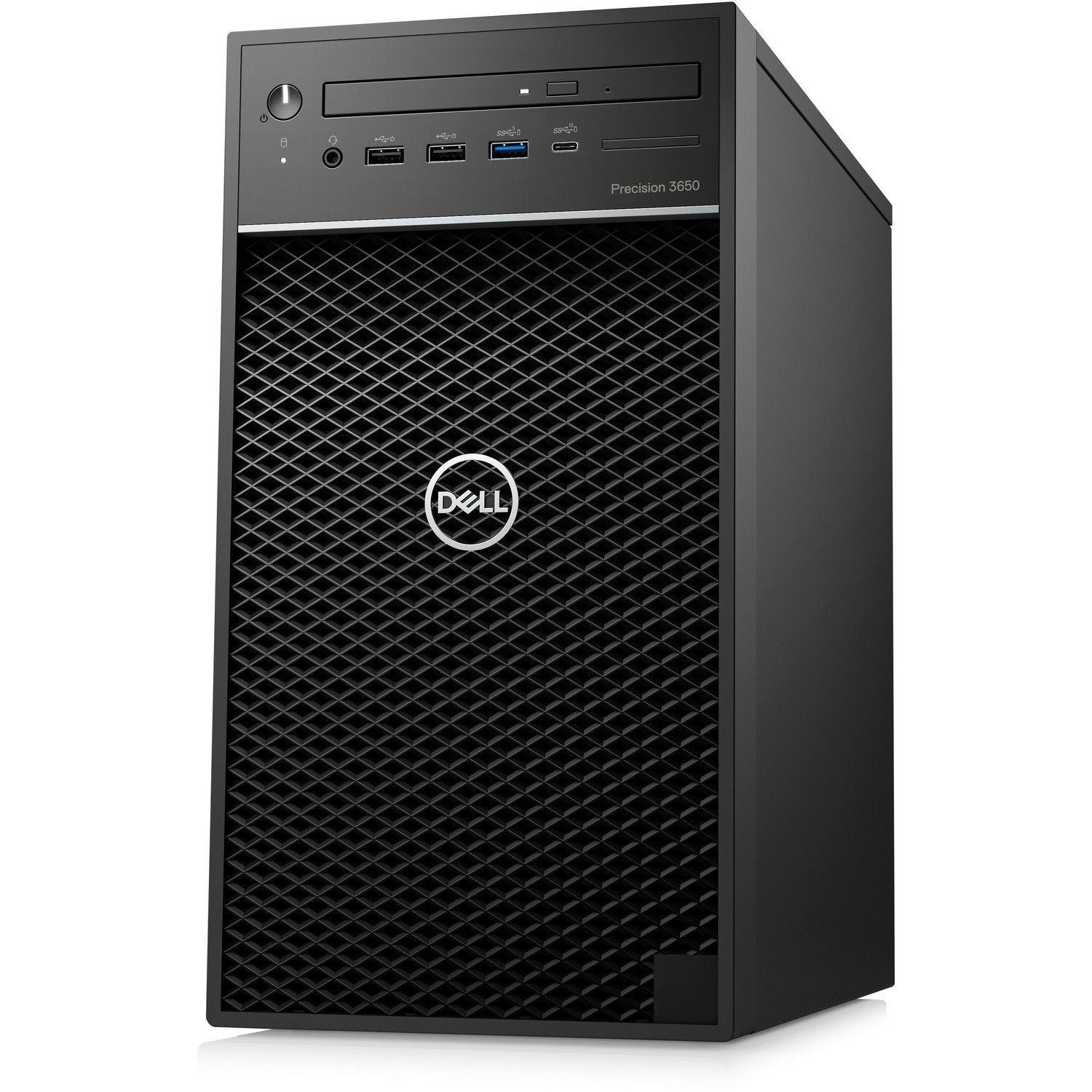 Dell Precision 3000 3650 Workstation - Core i7 10th Gen i7-10700 - vPro Technology - 16 GB - 512 GB SSD - Tower - Black