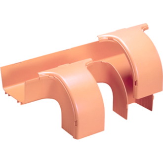 Panduit FiberRunner FRDDS6X4OR Cable Raceway Dual Downspout