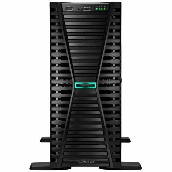 HPE ProLiant ML110 G11 4.5U Tower Server - 1 Xeon Silver 4514Y 2 GHz - 32 GB RAM - Serial ATA/600, 12Gb/s SAS Controller