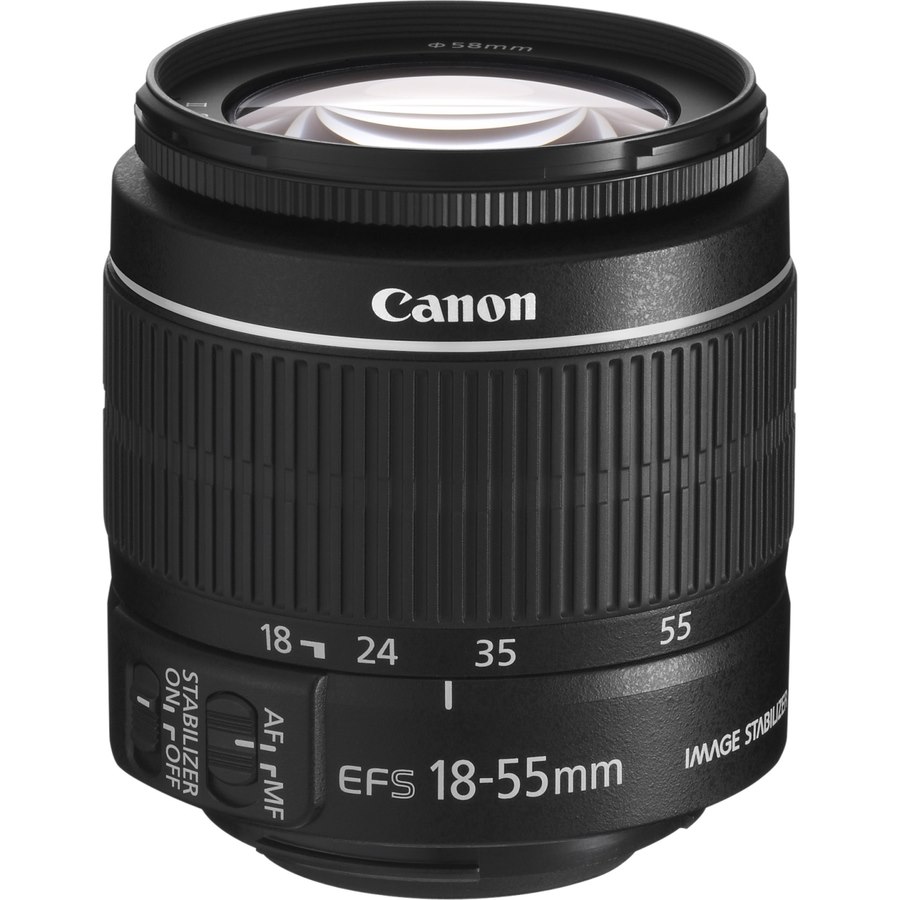 Canon EF-S 5121B005 - 18 mm to 55 mm - f/38 - f/5.6 - Zoom Lens for Canon EF/EF-S