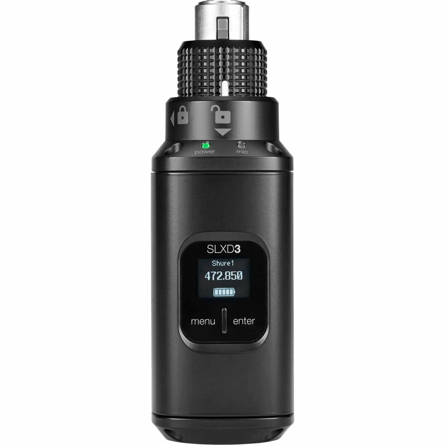 Shure SLXD3 Plug-On Digital Wireless Transmitter With XLR Connector