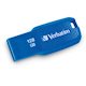 Verbatim 128GB Ergo USB 3.0 Flash Drive - Blue