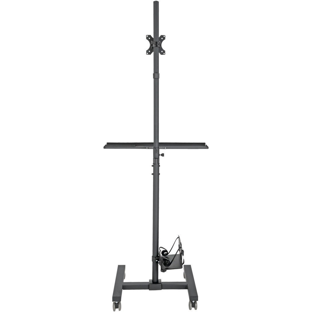 Eaton Tripp Lite Series Mobile Workstation with Monitor Mount - For 17" to 32" Displays, Height Adjustable