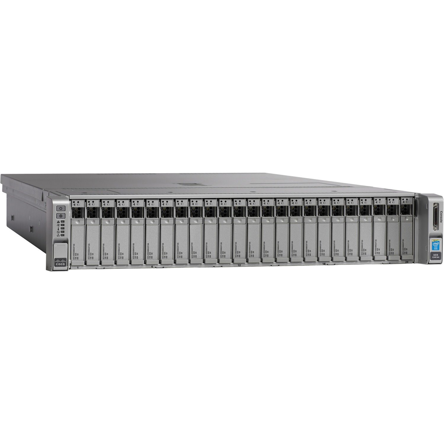Cisco C240 M4 2U Rack Server - 2 Xeon E5-2620 v3 2.40 GHz - 128 GB RAM - 12Gb/s SAS Controller