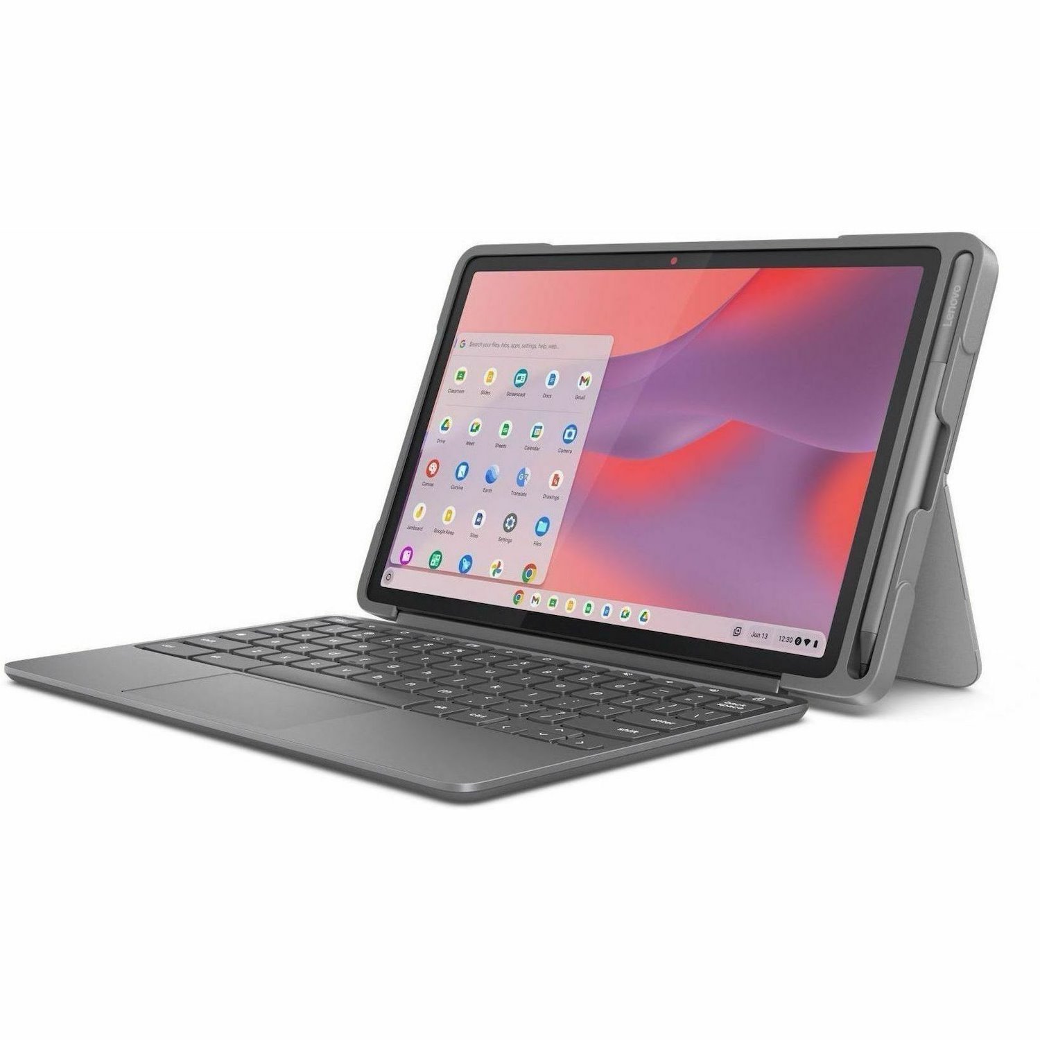 Lenovo Chromebook Duet EDU G2 83HJ0002UB Chromebook Tablet - 10.9" WUXGA - MediaTek Kompanio 838 Octa-core - 4 GB - 64 GB Storage - ChromeOS - Luna Gray