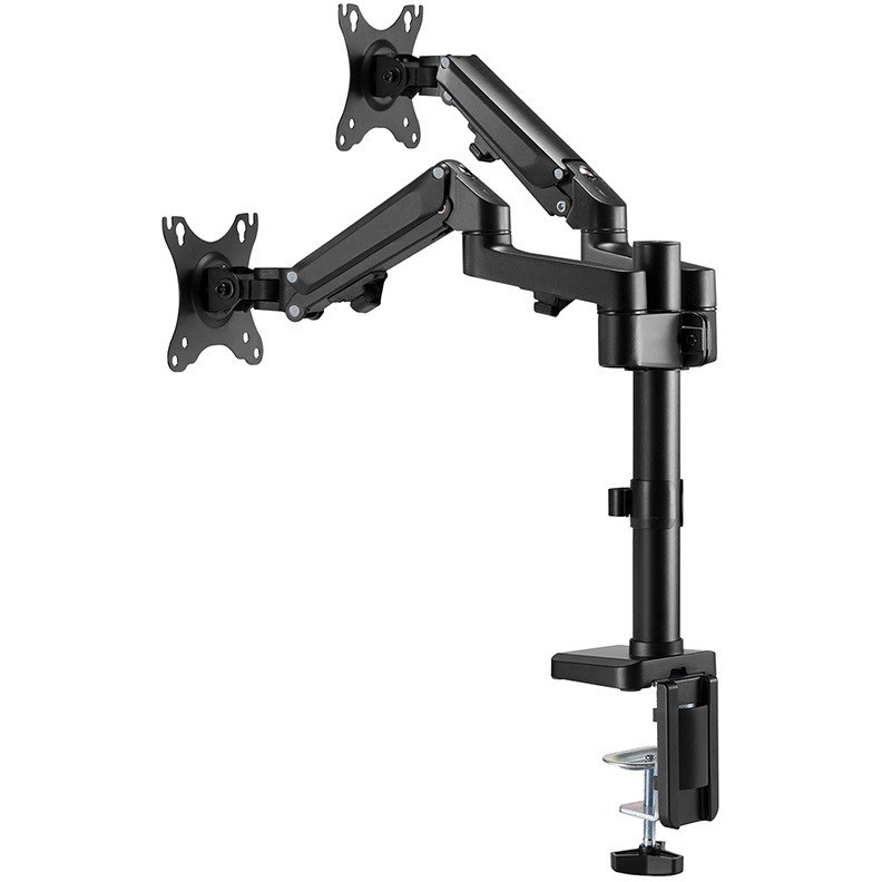 Neomounts DS70-750BL2 Mounting Arm for Monitor, Flat Panel Display - Black