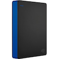 Seagate Game Drive STGD4000400 4 TB Portable Hard Drive - External - Black, Blue