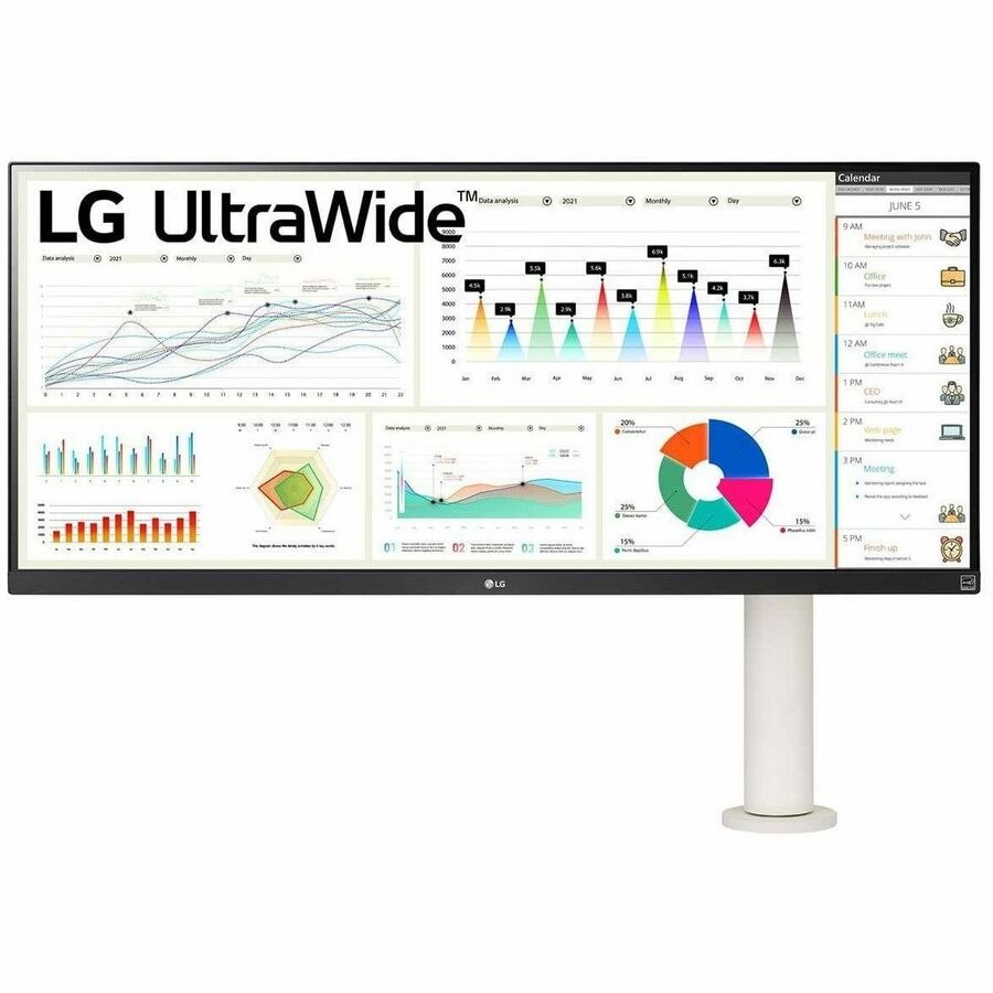 LG 34BQ680-W 34" Class UW-UXGA LCD Monitor - 21:9