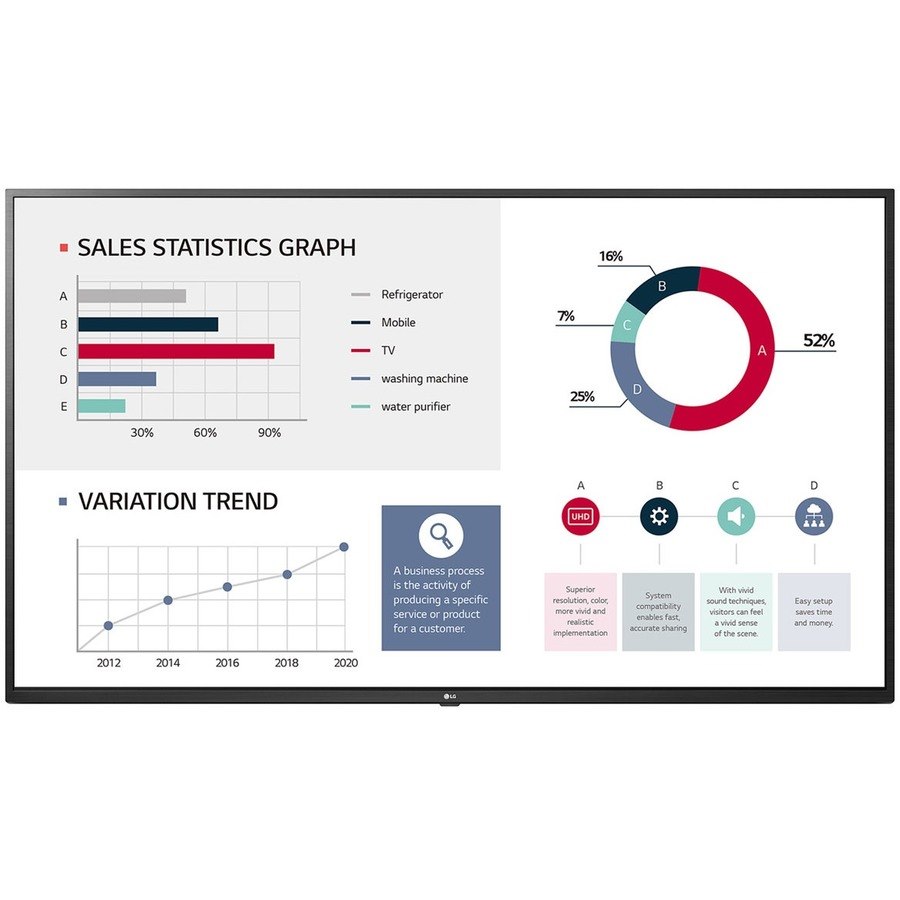 LG 65UL3G-B Digital Signage Display