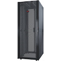 APC by Schneider Electric NetShelter SX 42U Floor Standing Rack Cabinet for Networking, Airflow System - 482.60 mm Rack Width - Black - TAA Compliant