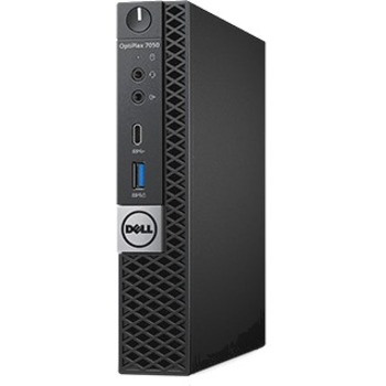 Dell OptiPlex 7050 Desktop Computer - Intel Core i5 7th Gen i5-7500T 2.70 GHz - 8 GB RAM DDR4 SDRAM - 128 GB SSD - Micro PC
