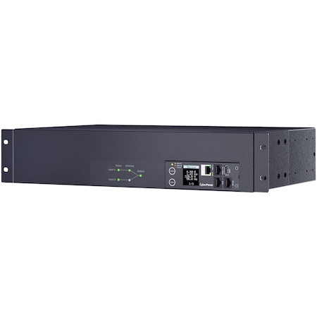 CyberPower PDU44007 Single Phase 240 - 200 VAC 30A Switched ATS PDU