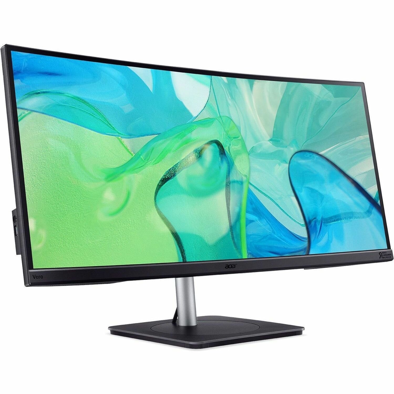 Acer Vero CB343CUR 34" Class UW-QHD LED Monitor - 21:9 - Black