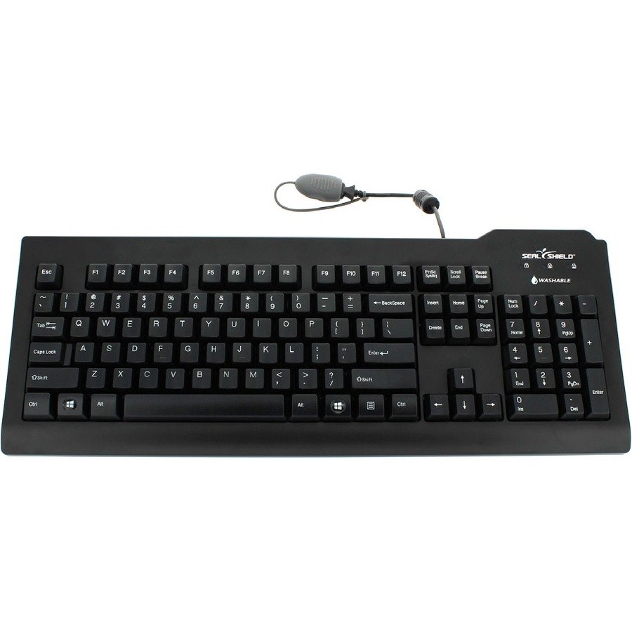 Seal Shield Silver Seal Waterproof Keyboard - SSKSV208DK