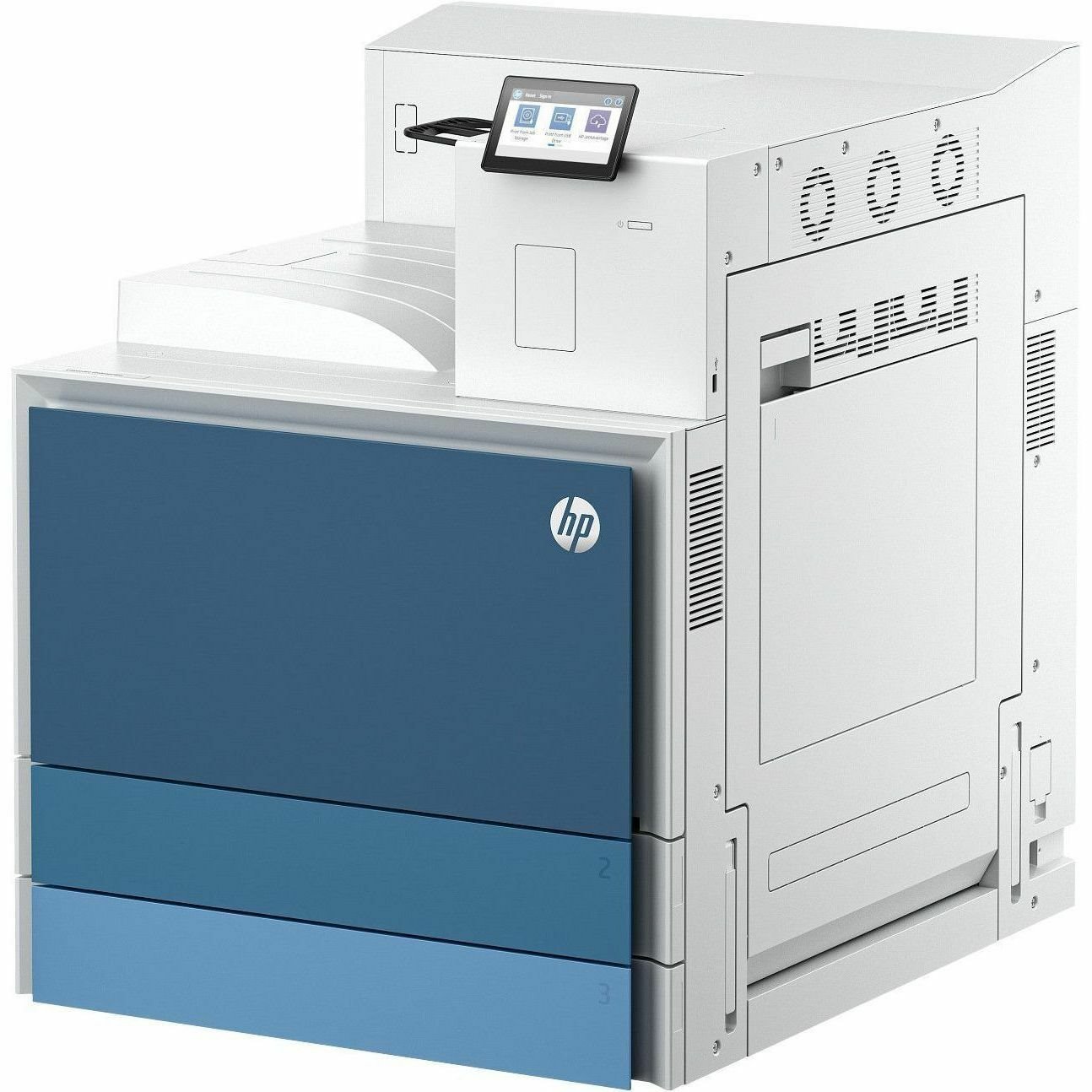 HP LaserJet Enterprise 8501dn Wired/Wireless Laser Printer - Monochrome