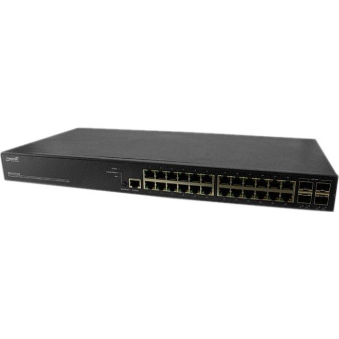 Transition Networks Managed Gigabit Ethernet PoE+ Switch