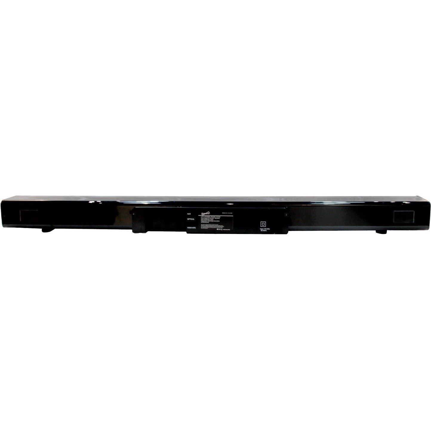 Supersonic SC-1421SB 2.0 Bluetooth Sound Bar Speaker - 60 W RMS - Black