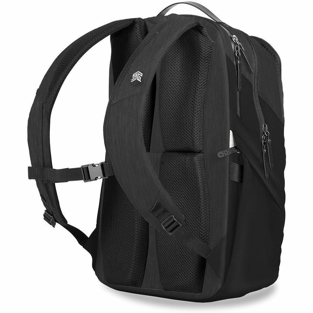 STM (MYTH PACK) 28L LAPTOP BACKPACK, FITS UP TO 16", MAGNET BLACK , 3YR WTY