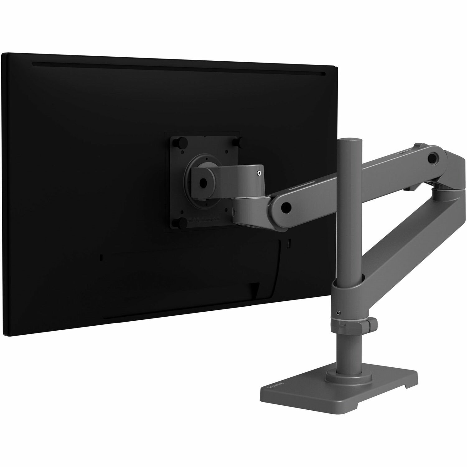 Ergotron Desk Mount for Monitor, LCD Display - Dark Grey